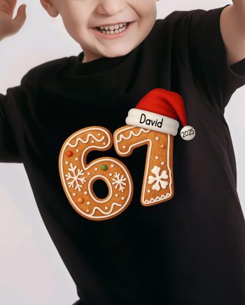 Custom 67 Six Seven Gen Z Gen Alpha Slang Meme For Kids Teenagers - Personalized Shirt