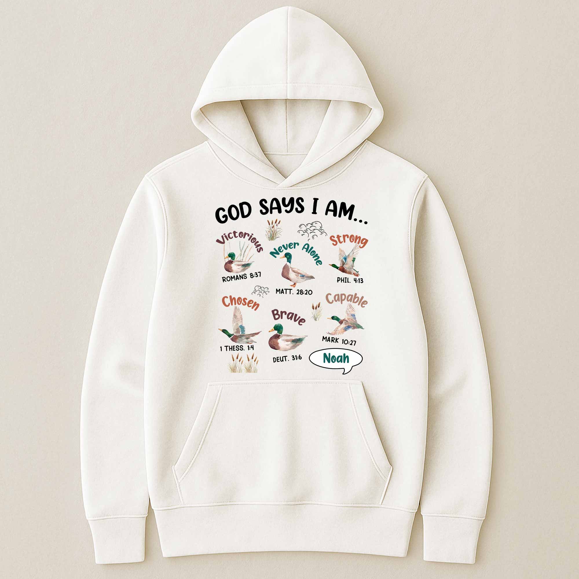Mallard Duck God Says I Am - Personalized Shirt
