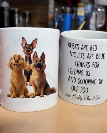 Thanks For Feeding Us - Personalized Mug